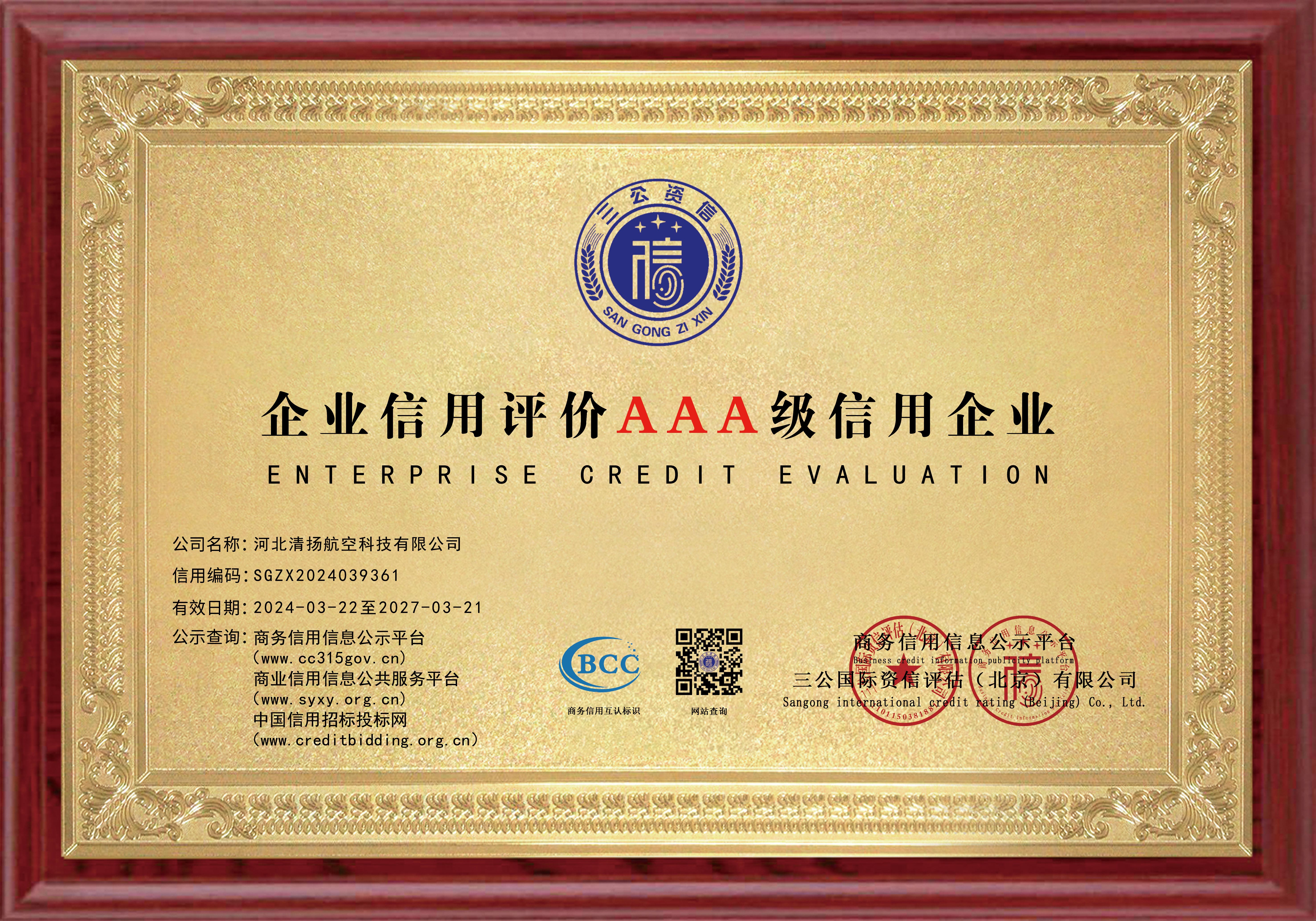 公司资质